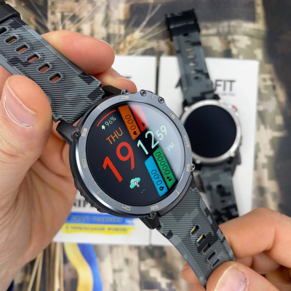 Розумний годинник Modfit Sniper Pro All Black 41 мм. фото 3