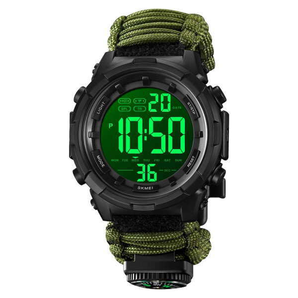 Мужские часы Skmei 1845NAG Army Green фото 3
