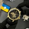 Класичний чоловічий годинник Awarder 022 Gold-Black Mechanic Де би не був фото 4