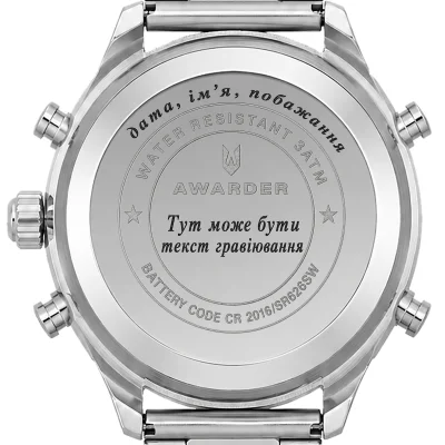 Гравіювання на задній кришці
