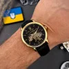 Классические мужские часы Awarder 022 Gold-Black Mechanic Где бы ни был фото 9