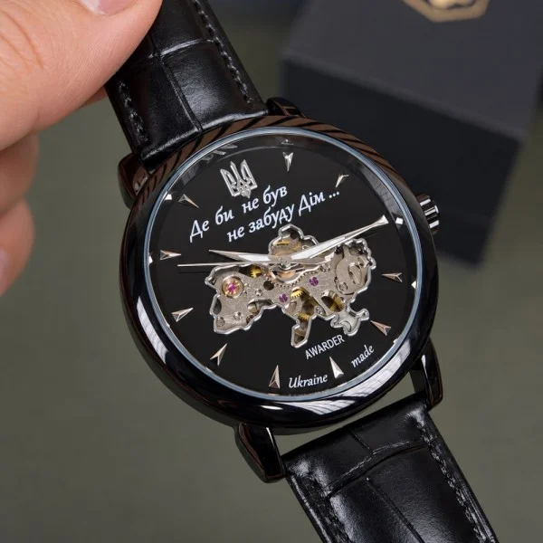 Мужские часы Awarder 022-3D Где бы ни был All Black  Automatic фото 4