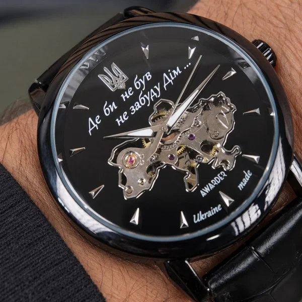 Мужские часы Awarder 022-3D Где бы ни был All Black  Automatic фото 3