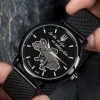 Классические мужские часы Awarder 022 All Black Mechanic Mesh Не Забуду Дом фото 4