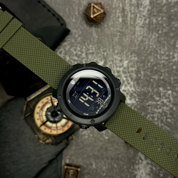 Годинник наручний Awarder 032 Де би не був Army Green-Black-Black фото 5