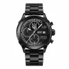Чоловічий годинник Awarder 016 Тризуб срібло Black-Black Steel фото 2