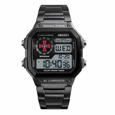 Мужские часы Awarder 011 ВСУ Black 