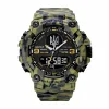 Чоловічий годинник Awarder 001 Тризуб срібло  Camo Green фото 2