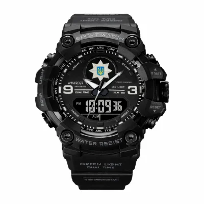 Мужские часы Awarder 001 Полиция All Black