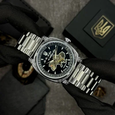 Мужские часы Awarder 021 Где бы ни был Silver Steel
