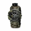 Мужские часы Awarder 005 Трезубец золото Camo Green Паракордовый ремешок Camo Green фото 2