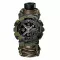 Awarder 005 Тризуб срібло Camo Green Паракордовий ремінець Camo Green