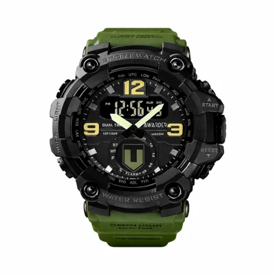 Чоловічий годинник Awarder 004 ТРО Army Green-Black
