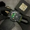 Мужские часы  Awarder 004 Трезубец серебро  Army Green-Black фото 6