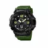 Чоловічий годинник Awarder 004 Тризуб срібло  Army Green-Black фото 2