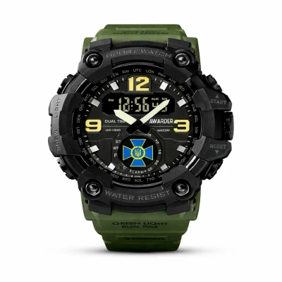 Мужские часы Awarder 004 СБУ Army Green-Black