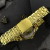 Класичний чоловічий годинник Awarder 025 Sharp Gold-Black фото 8