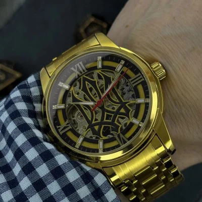 Классические мужские часы Awarder 025 Sharp Gold-Black