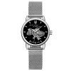 Класичний жіночий годинник Awarder 028L Silver-Black Де би не була фото 2