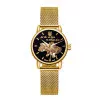 Класичний жіночий годинник Awarder 028L Gold-Black Де би не була фото 2