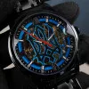 Класичний чоловічий годинник Awarder 025 Sharp Black-Blue фото 5