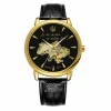 Класичний чоловічий годинник Awarder 022-3D Не Забуду Дім Gold-Black фото 2