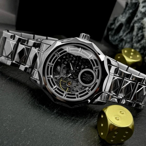 Класичний годинник Awarder 024SI Тризуб срібло Silver фото 5