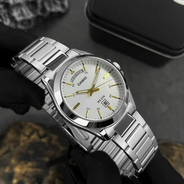 Чоловічий годинник Casio MTP-1370D-7A2 фото 7
