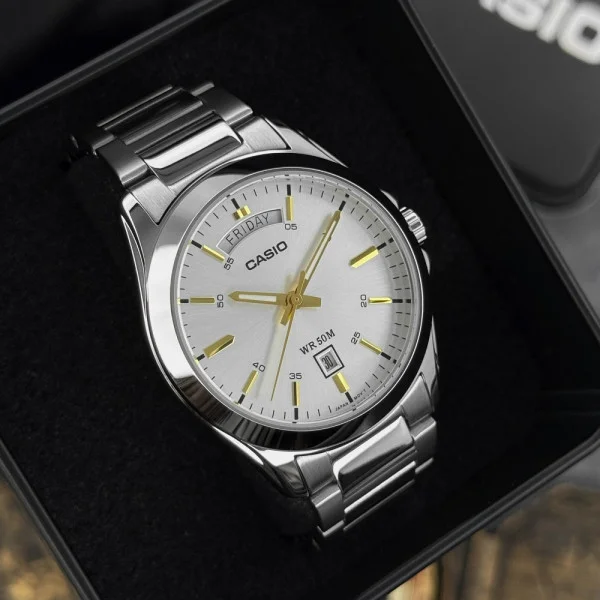 Чоловічий годинник Casio MTP-1370D-7A2 фото 6
