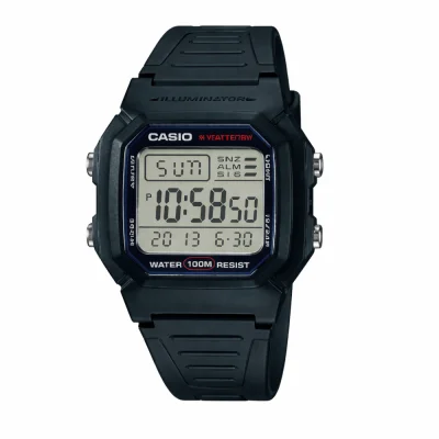 Чоловічий годинник Casio W-800H-1A