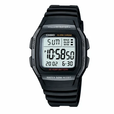 Чоловічий годинник Casio W-96H-1B