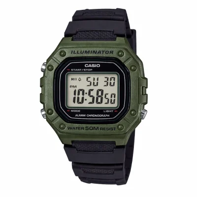 Чоловічий годинник Casio W-218H-3A