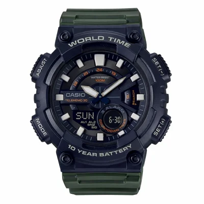 Чоловічий годинник Casio AEQ-110W-3A