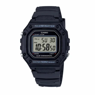 Чоловічий годинник Casio W-218H-1A