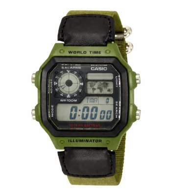 Чоловічий годинник Casio AE-1200WHB-3B