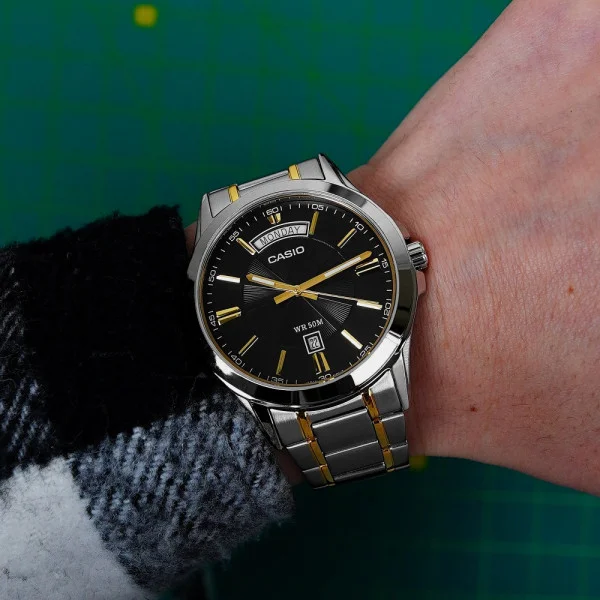Чоловічий годинник Casio MTP-1381G-1A фото 3