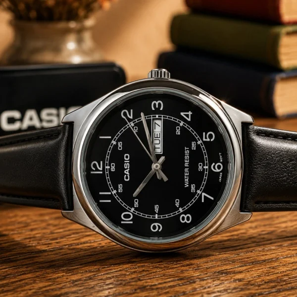 Чоловічий годинник Casio MTP-V006L-1B2 фото 9