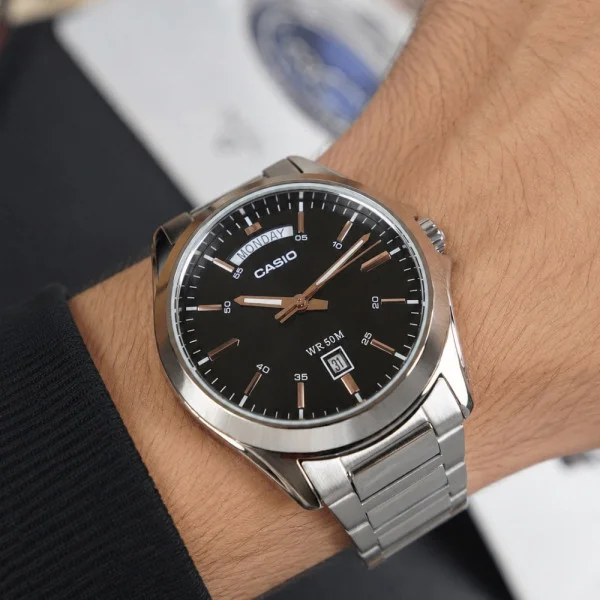Чоловічий годинник Casio MTP-1370D-1A2 фото 3
