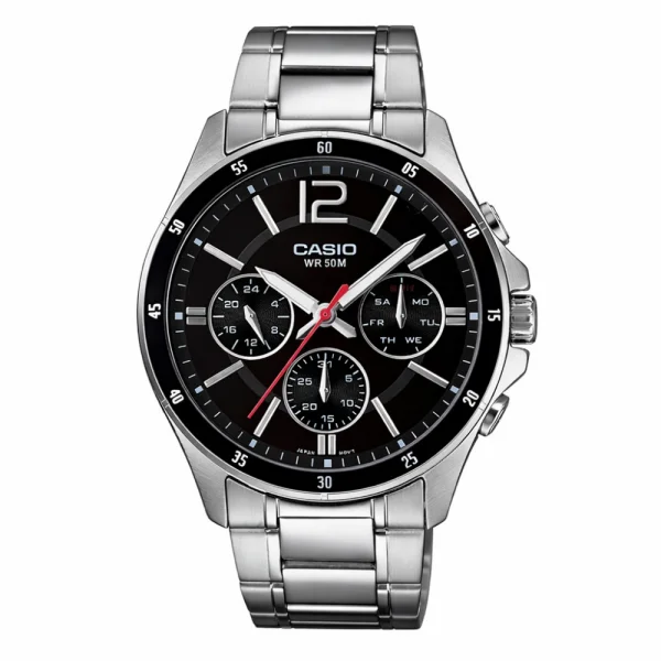 Чоловічий годинник Casio MTP-1374D-1A фото 1