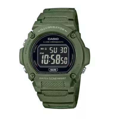 Чоловічий годинник Casio W-219HC-3B