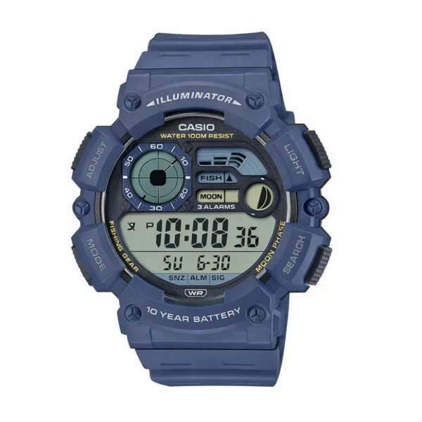 Чоловічий годинник Casio WS-1500H-2A фото 1