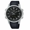 Класичний Чоловічий годинник Casio AMW-880-1A стальний, водонепроникний, Японія фото 2