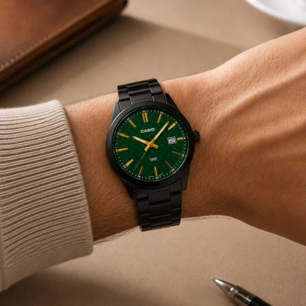 Чоловічий годинник Casio MTP-VD03B-3A фото 3