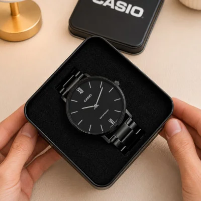Чоловічий годинник Casio MTP-VT01B-1B