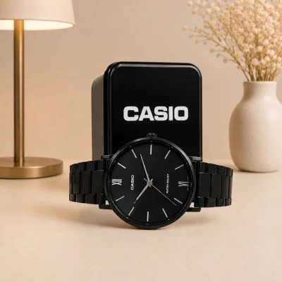 Чоловічий годинник Casio MTP-VT01B-1B