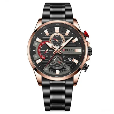 Curren 8415 Black-Gold