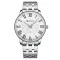 Curren 8422 Silver-White