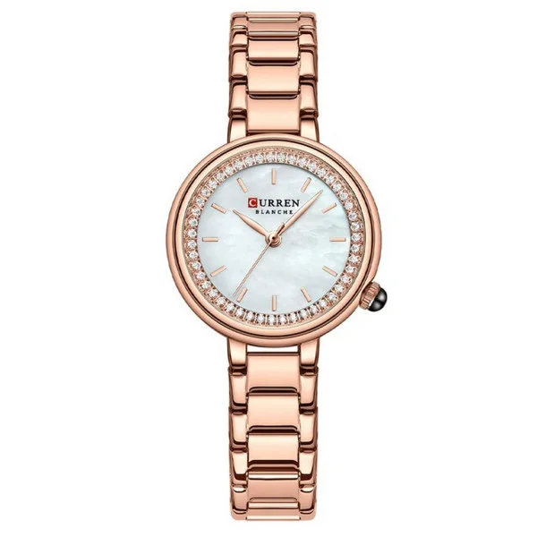 Жіночі годинники Curren 9089 Gold-White фото 1