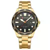 Чоловічий годинник Curren 8426 Gold-Black фото 2