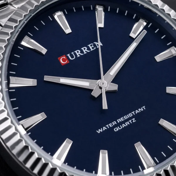 Мужские часы Curren 8425 Silver-Blue фото 8